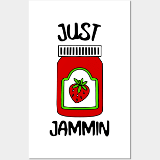 JUST Jammin Strawberry Lover Posters and Art